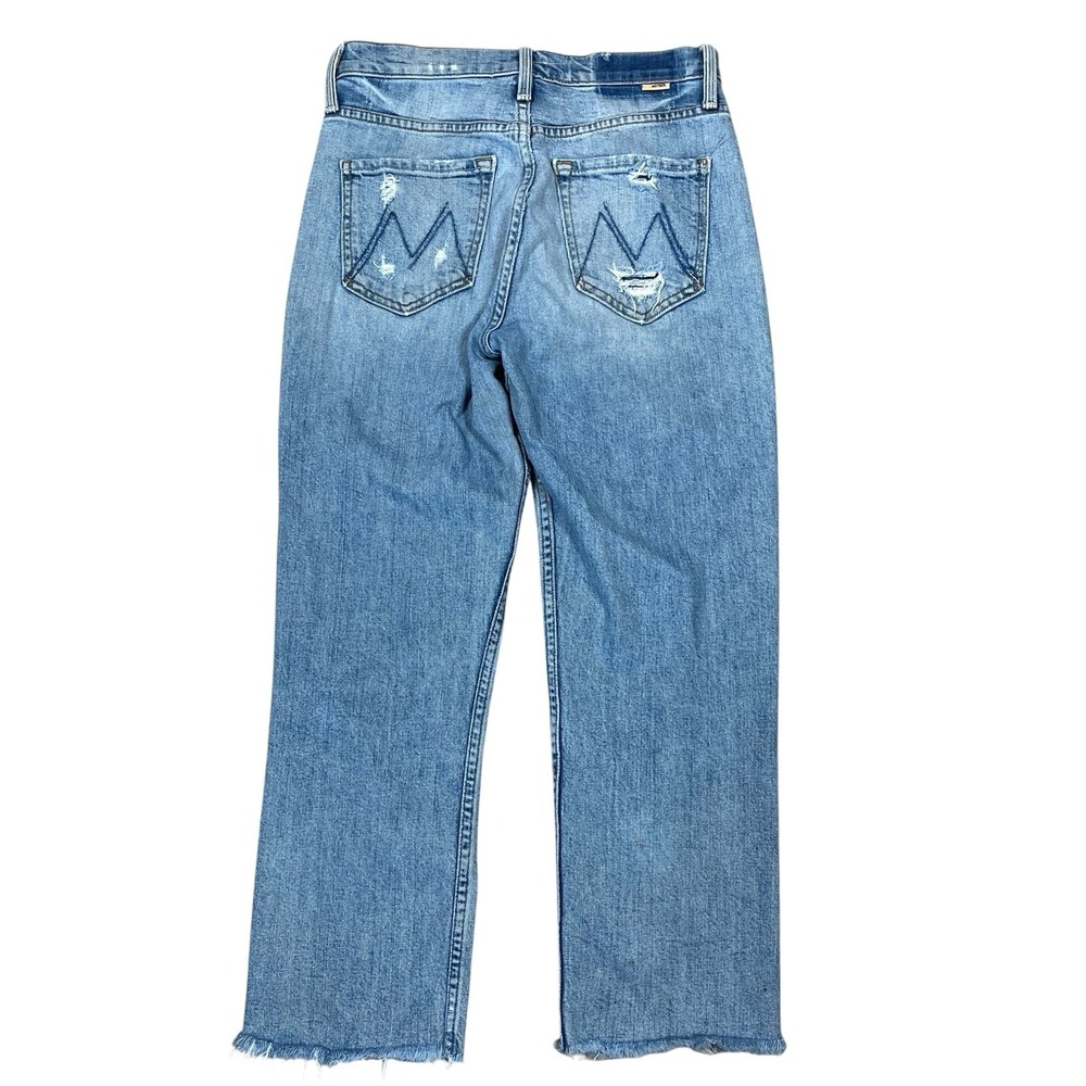 Mother Superior Tomcat in True Confessions Sz 25, Fits 26x24 Straight Crop Jeans - Picture 2 of 13